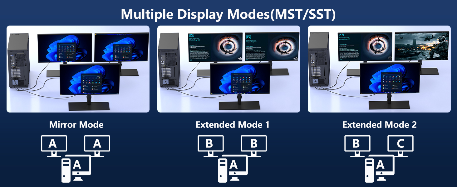 displayport mst hub