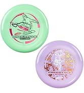 Wham-O Frisbee Freestyle,160g, 10.5" Flying Disc for Kids and Adults, Durable and Flexible Design...
