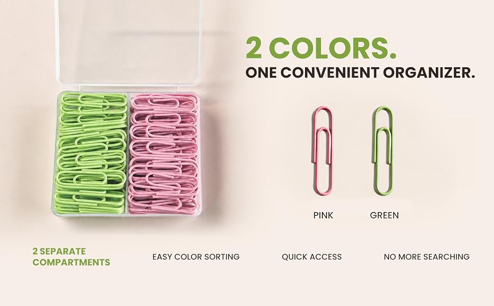 2 SEPARATE COMPARTMENTS