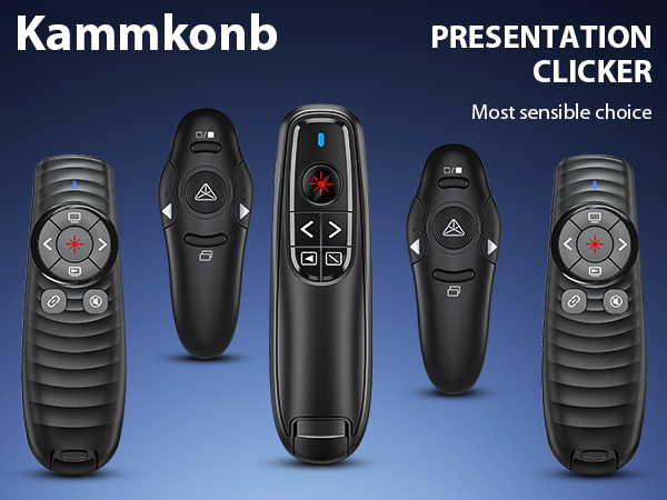 presentation clicker from Kammkob