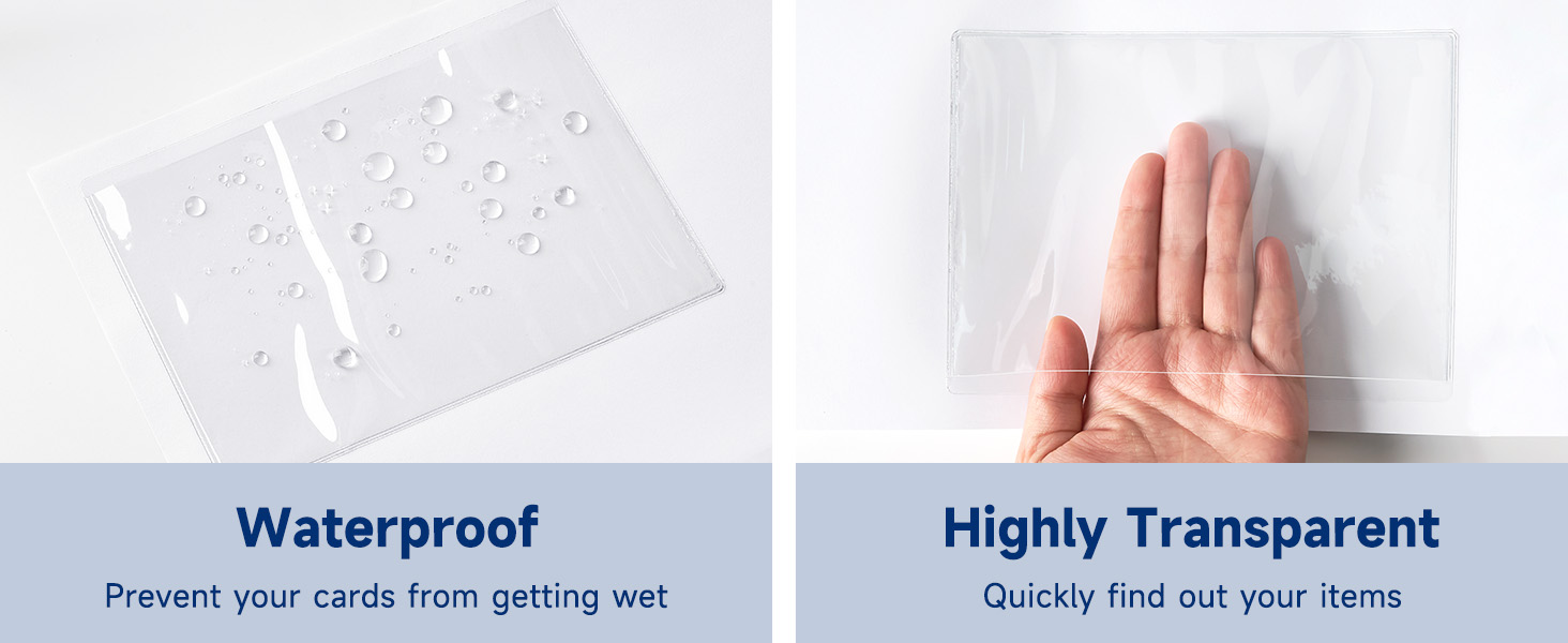 Clear Label Holders 