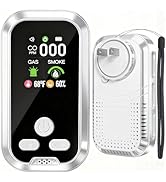 6-in-1 Carbon Monoxide Detector Combo with LCD Display, Detects CO, Natural Gas, Smoke, Temperatu...