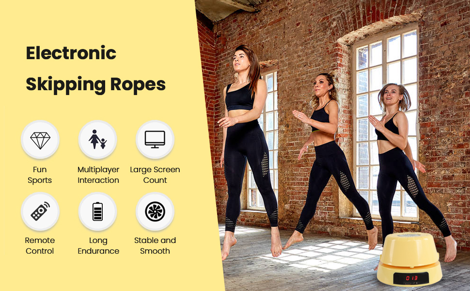 Electronic Fitness Jump Rope
