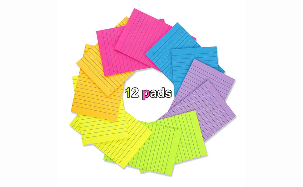 lined postit