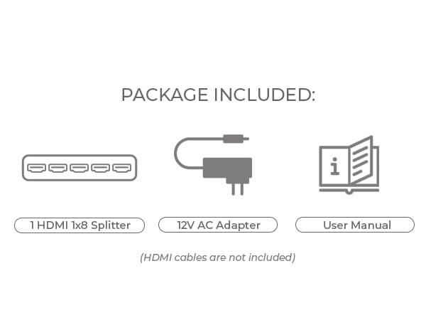 4k hdmi extender splitter
