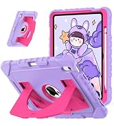 OKP Kids Case for iPad 10th Generation 10.9 Inch 2022, Heavy Duty Shockproof Rugged 10 th Gen iPa...