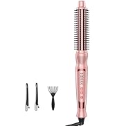 Thermal Brush, Heated Round Brush &amp; Curling Iron with Ceramic Ionic Technology, Hair Tools for Vo...