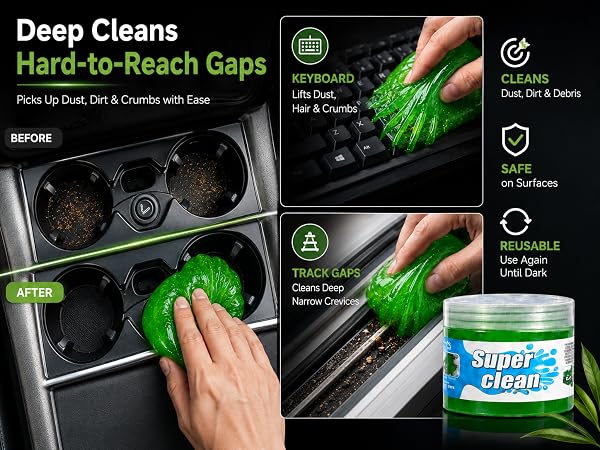 Large Capacity Cleaning Gel