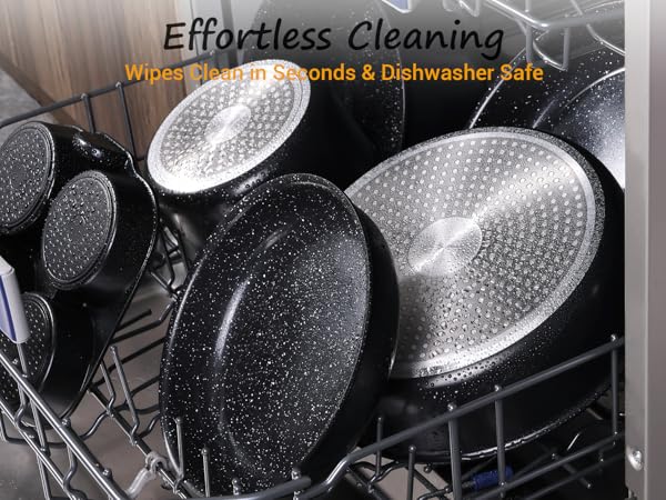 Effortless Cleaning Cookware Set