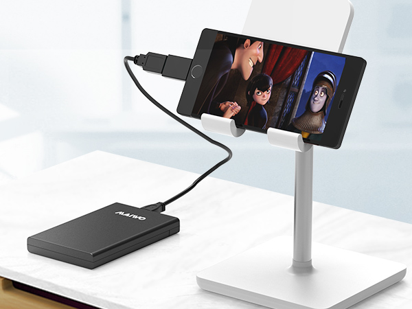 support UASP protocol for faster transfer rate.