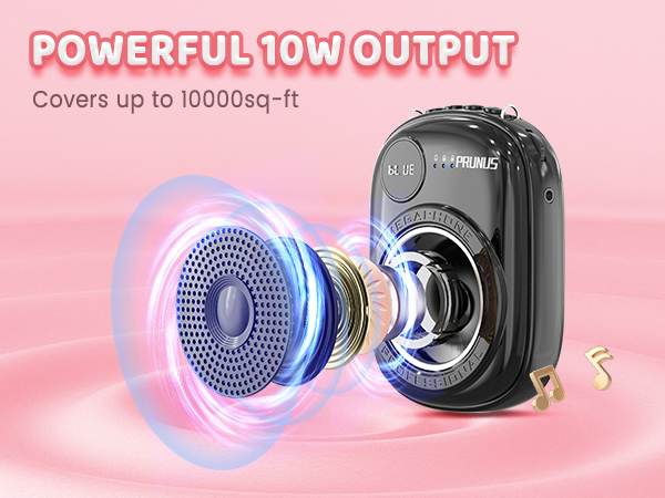 headset voice amplifier for teachers