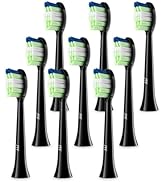 JTF Sonic Smart Toothbrush Genuine Standard Brush Heads, 9Pack, P200