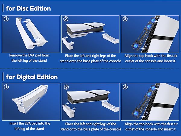 ps5 slim digital stand
