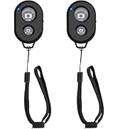 Wireless Camera Remote Shutter for Smartphones (2 Pack), zttopo Wireless Phone Camera Remote Cont...