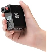 ROCKBROS LED Screen Electric Mini Bike Pump PRO, Max 120 PSI with Gauge, Auto Stop Bicycle Pump T...