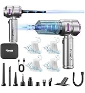 Handheld Vacuum Cordless, Car Vacuum Cleaner with 4 Replaceable Filters, Strong Suction Vacuum &amp; ...