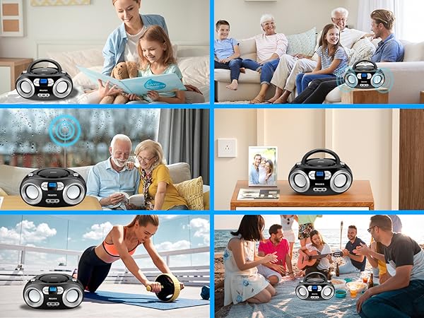 Megatek Stereo CD Boombox