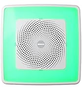 Broan-NuTone SPK110RGBL ChromaComfort Bathroom Exhaust Fan with Sensonic Bluetooth Speaker and LE...