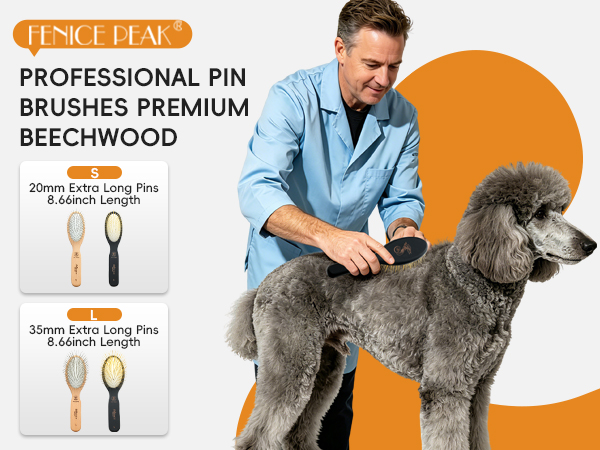 pin brush for long hair dogs