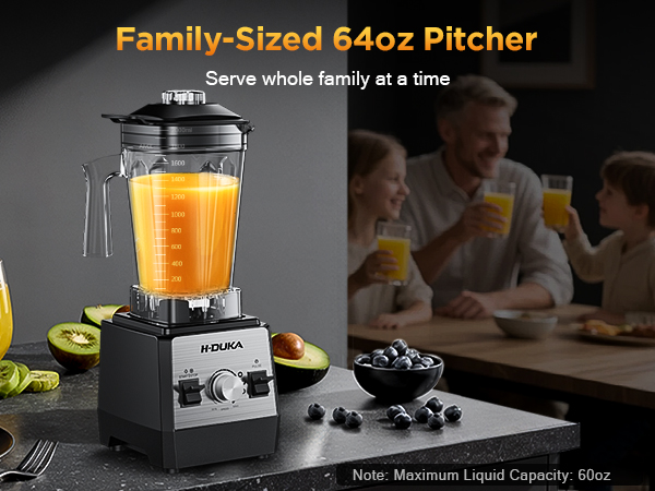 64 oz capacity blenders