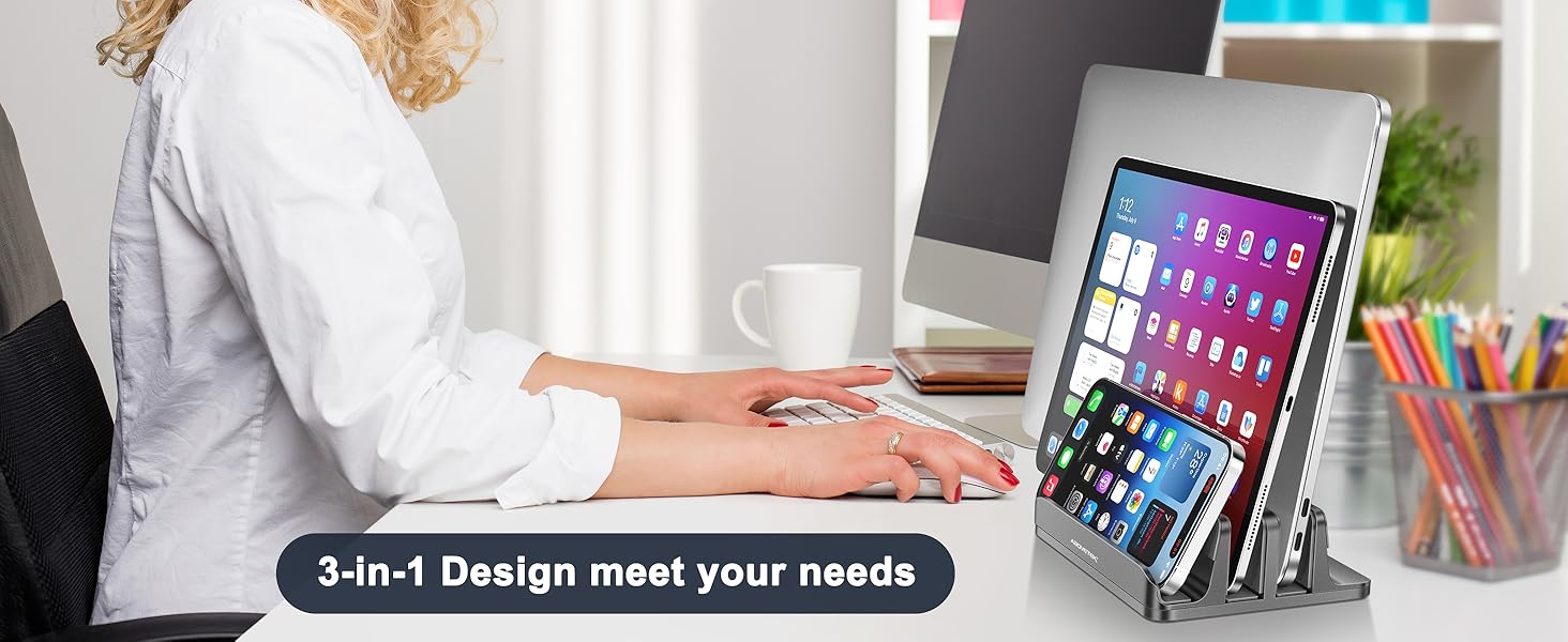 Vertical Laptop Stand 