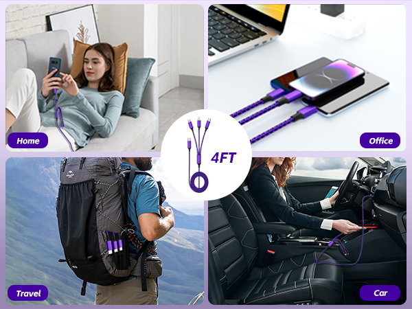 usb c multi charging cable
