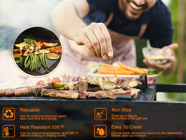 grill mat for ourdoor grill