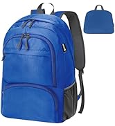 HOLYLUCK 20L lightweight packable Hiking Daypack Foldable Backpack for Men Women Small Travel Out...