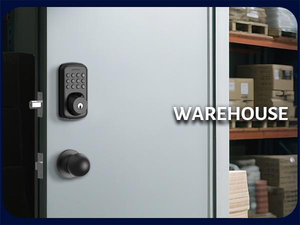 door lock with fingerprint