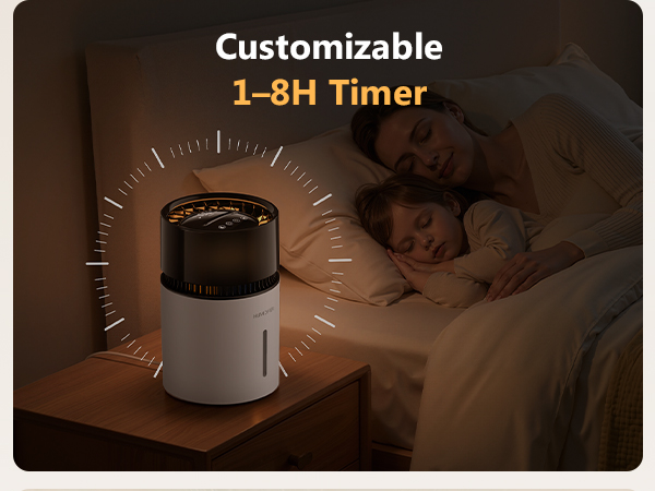 Mist-Free Evaporative Humidifier