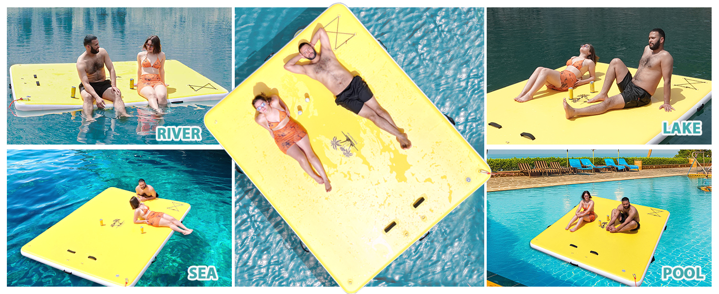 Inflatable Floating Dock