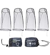 4Monster Mosquito Head Net Hat, Ultra Large, Extra Fine Holes, Insect Netting, Bug Face Shield, S...