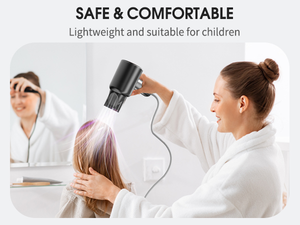 ionic hair dryer with diffuser