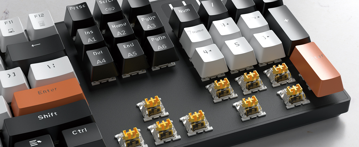 Linear Yellow Switches