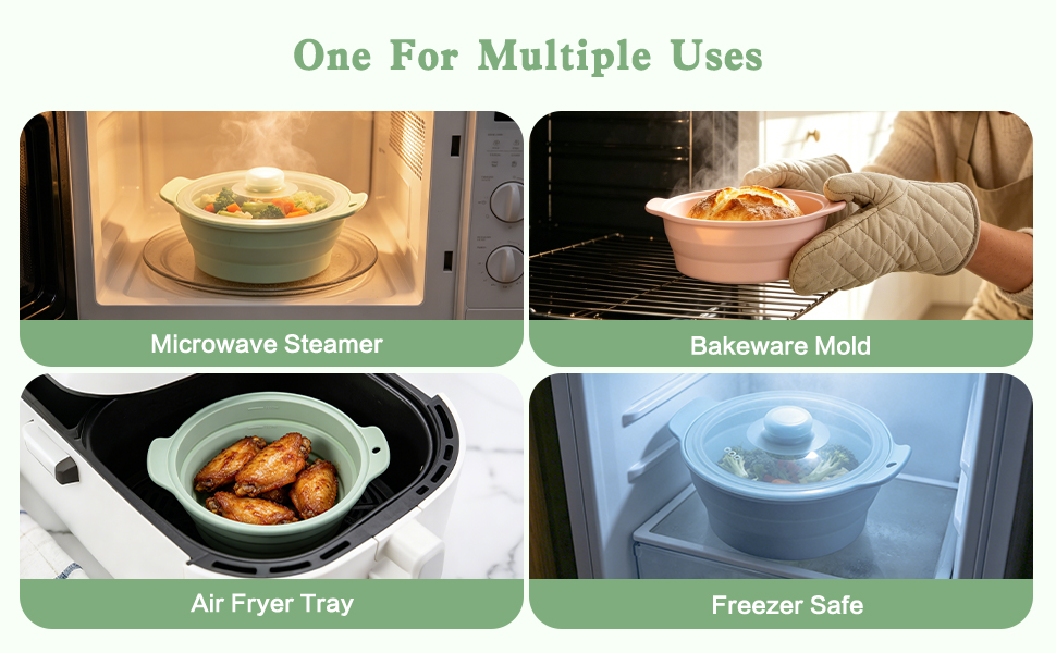 Silicone Microwave Steamer