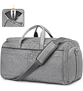Garment Duffle Bags for Travel, S-ZONE Carry On Hanging Garment Bag 2-1 Convertible Duffel Suit B...