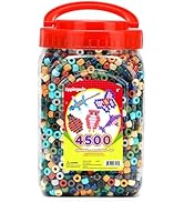 2.5 lb Wholesale Large Pony Beads (6x9 mm) Bucket, Easy Storage Earth Tone Pony Beads Bulk, Over ...