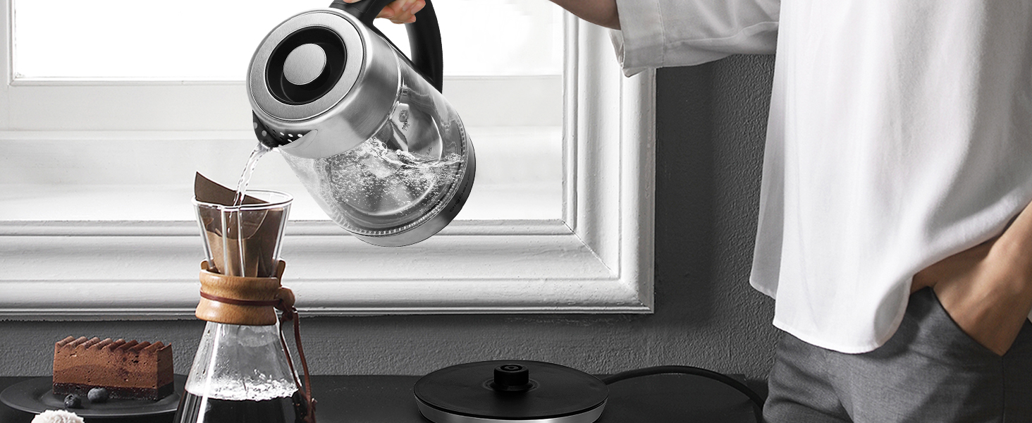 electric water kettle water heater electric tea heater temperature control kettle water boiler