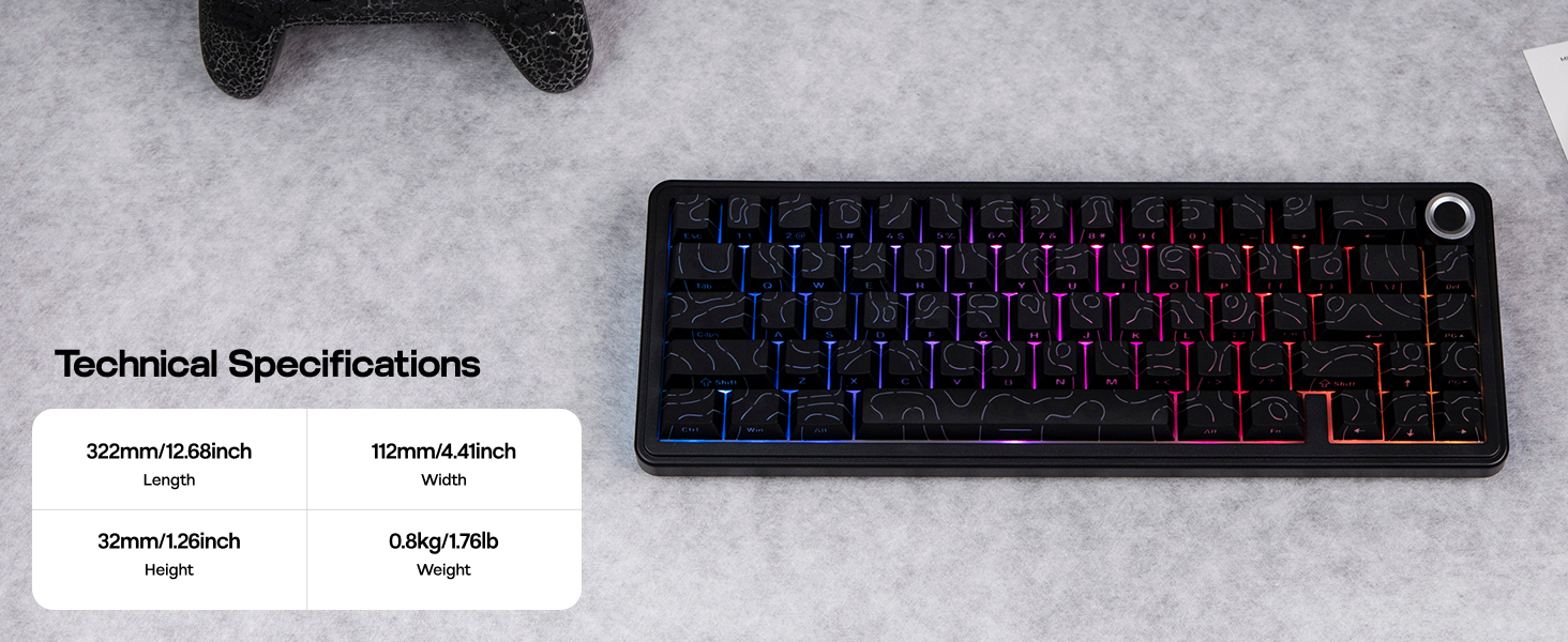 F65PRO Wireless Gaming Keyboard