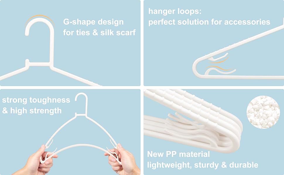 plastic hangers