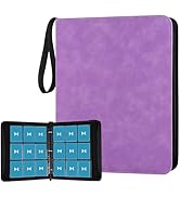 GERMUN 720 Card Binder, Premium Trading Card Binder, 9 Pocket Double Sided Pocket PU Card Collect...