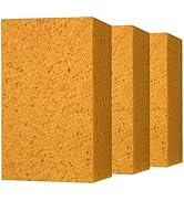 Car Wash Sponges, 3 Pack Extra Thick Large Cleaning Sponge Multi-Purpose for Bathroom Kitchen Bik...