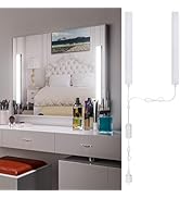 MY BEAUTY LIGHT LED Vanity Lights for Mirror, Bright Dimmable and Color Temperature Changeable LE...