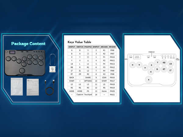 leverless arcade stick