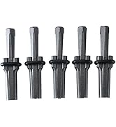 FLK Tech 5 SET 9/16" Plug Wedges Feather Shims Concrete Rock Stone Splitter Hand Tools 14mm