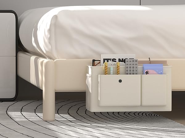 bedside organizer for bed
