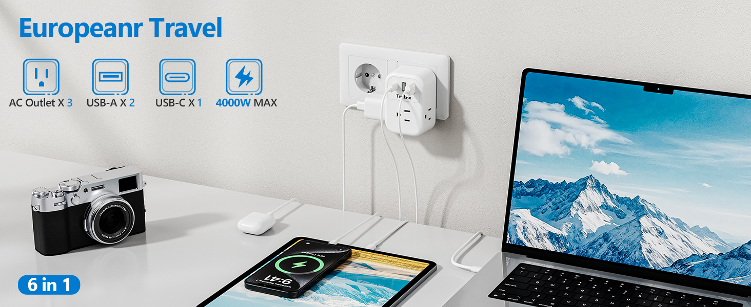 european travel plug adapter