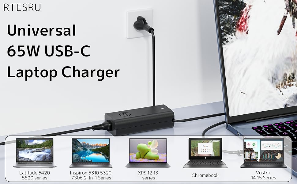 65W USB-CLaptop Charger