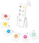 Esky Key Finder - Wallet Tracker, Key Finders &amp; Trackers with 80dB Noise Sound and 6 Receivers - ...