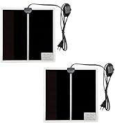 Hamiledyi 14W Reptile Heating Pad,Warmer with Temperature Control Adjustment Under Tank,Terrarium...